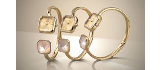 RELOGIO TECHNOS CRYSTAL 751AA