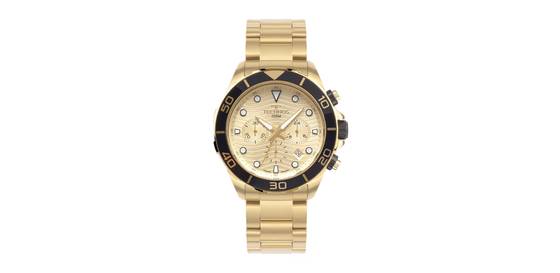 Kit Technos Masculino Acqua Dourado